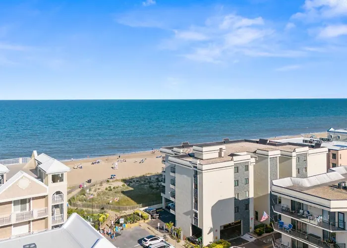 Bright Oceanfront 2br Balcony, King Bed & Parking * Ocean City