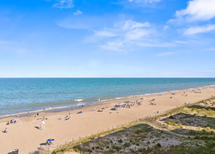 Bright Oceanfront 2br Balcony, King Bed & Parking * Ocean City